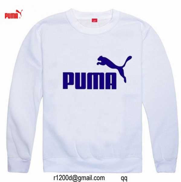 pull puma homme gris